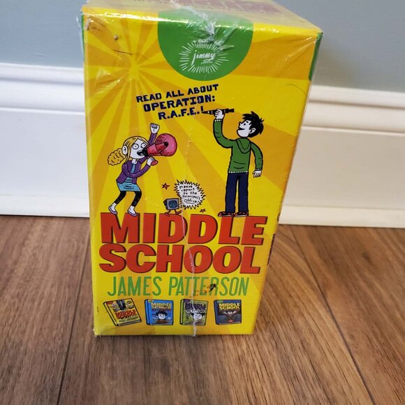New Middle School Boxed Set By James Patterson Books - Picture 5 of 6